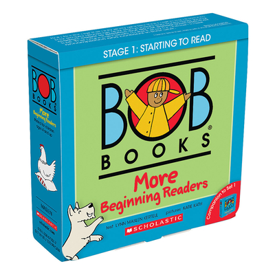Bob Books - More Beginning Readers Box Set Phonics, Ages 4 and Up, Kindergarten (Stage 1: Starting to Read) - Kertell, Lynn Maslen, and Kath, Katie (Illustrator)
