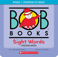 Bob Books - Sight Words Kindergarten Box Set Phonics, Ages 4 and Up, Kindergarten, Flashcards (Stage 2: Emerging Reader)