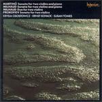 Bohuslav Martinu, Darius Milhaud: Sonatas for two violins and piano; Milhaud: Duo for two violins;