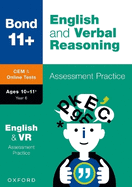 Bond 11+: CEM English & Verbal Reasoning Assessment Papers 10-11 Years (now Cambridge Select Insight)