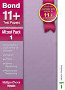 Bond 11+ Test Papers: Mixed Pack 1