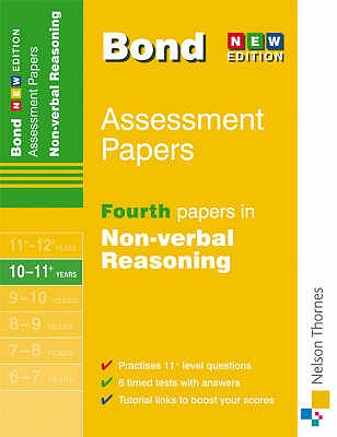 Bond Fourth Papers in Non-verbal Reasoning 10-11+ Years - Primrose, Alison