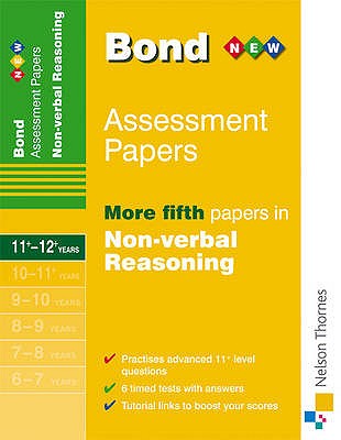 Bond More Fifth Papers in Non-verbal Reasoning 11-12+ Years - Morgan, Nicola