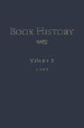 Book History, Vol. 1