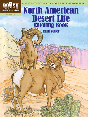 Boost North American Desert Life Coloring Book - Silver, Donald, and Soffer, Ruth