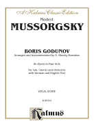 Boris Godunov: German, English Language Edition, Vocal Score
