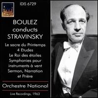 Boulez conducts Stravinsky - Herbert Handt (tenor); Johanna Peters (alto); Sebastian Shaw (vocals); Radio France Chorus (choir, chorus);...