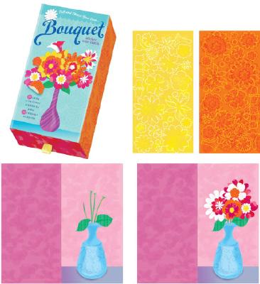 Bouquet Sticker Note Cards - Archer, Jane