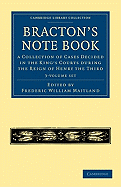 Bracton's Note Book 3 Volume Paperback Set: A Collection of Cases Decided in the King's Courts during the Reign of Henry the Third