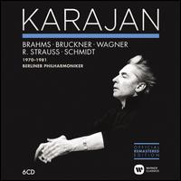 Brahms, Bruckner, Wagner, R. Strauss, Schmidt, 1970-1981 - Michel Schwalb (violin); Berlin Philharmonic Orchestra; Herbert von Karajan (conductor)