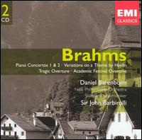 Brahms: Piano Concertos Nos. 1 & 2; Haydn Variations; Tragic Overture; Academic Festival Overture - Daniel Barenboim (piano); John Barbirolli (conductor)