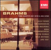 Brahms: Piano Quartets No. 1, Op. 25 & No. 3, Op. 60 - Antje Weithaas (violin); Boris Pergamenschikow (cello); Gustav Rivinius (cello); Julia Fischer (violin);...