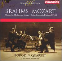 Brahms: Quintet for Clarinet and Strings; Mozart: String Quartet in D minor, KV 421 - Borodin Quartet; Ivan Mozgovenko (clarinet)