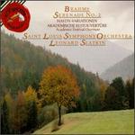 Brahms: Serenade No. 2; Variations on a Theme; Academic Festival Overture