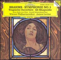 Brahms: Symphonie No. 3; Tragische Ouvertre; Alt-Rhapsodie - Anne Sofie von Otter (mezzo-soprano); Arnold Schoenberg Choir (choir, chorus); Wiener Philharmoniker; James Levine (conductor)