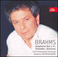 Brahms: Symphonies Nos. 1-4; Serenades; Overtures - Czech Philharmonic; Jir Belohlvek (conductor)
