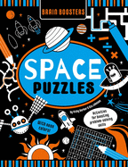 Brain Boosters Space Puzzles (with Neon Colors) Learning Activity Book for Kids: Activities for Boosting Problem-Solving Skills