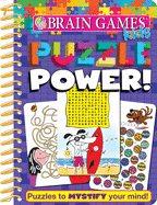 Brain Games Kids - Puzzle Power! Activity Workbook - Pi Kids