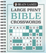 Brain Games - Large Print Bible Crosswords