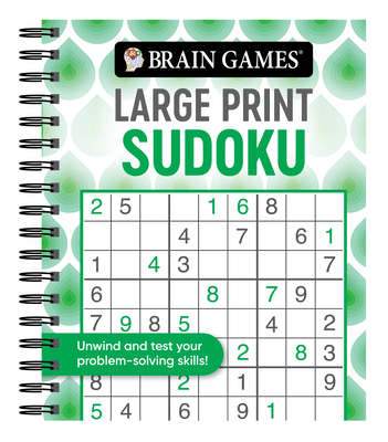 Brain Games - Large Print Sudoku (Swirls) - Publications International Ltd, and Brain Games