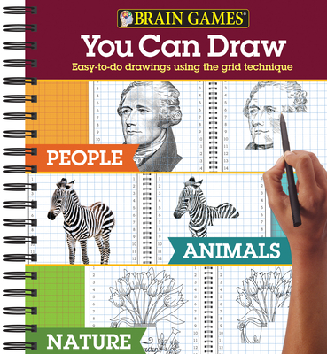 Brain Games - You Can Draw - 3 Books in 1: People, Animals, Nature - Publications International Ltd, and Brain Games
