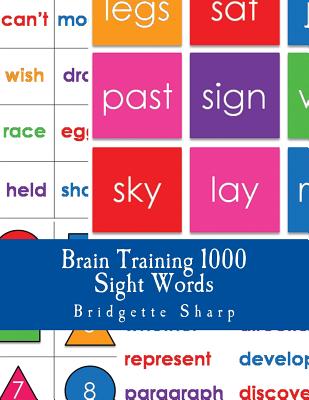 Brain Training Sight Words: 1000 High Frequency Words Every Student Must Know - Sharp, Bridgette