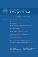 Brandeis University Law Journal