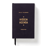 Brass Monkey Hidden Agenda Mini Undated Planner, 4.75? X 7.5? ? Daily Planner With 366 Days (208 Pages)? Random Holidays and Fun Added in? Mini Planner With Bookmark Included
