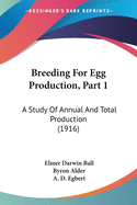 Breeding For Egg Production, Part 1: A Study Of Annual And Total Production (1916)