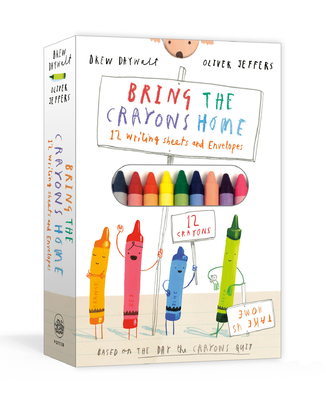 Bring the Crayons Home: A Box of Crayons, Letter-Writing Paper, and Envelopes - Daywalt, Drew, and Jeffers, Oliver