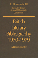 British Literary Bibliography, 1970-1979: A Bibliography