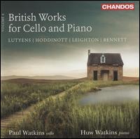 British Works for Cello and Piano, Vol. 4 - Huw Watkins (piano); Paul Watkins (cello)