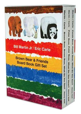 Brown Bear & Friends Board Book Gift Set: Brown Bear, Brown Bear, What Do You See?; Polar Bear, Polar Bear, What Do You Hear?; And Panda Bear, Panda Bear, What Do You See? - Martin, Bill