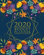 Budget Planner: Weekly and Monthly Financial Organizer Savings - Bills - Debt Trackers Navy Colorful Floral