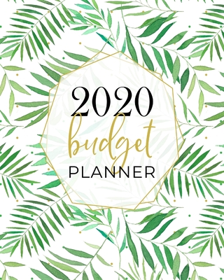 Budget Planner: Weekly and Monthly Financial Organizer Savings - Bills - Debt Trackers Tropical Palm Leaves - Emmeline Bloom