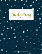 Budgeting Planner: Finance Monthly & Weekly Budget Planner Expense Tracker Bill Organizer Journal Notebook - Budget Planning - Budget Worksheets -Personal Business Money Workbook - Black Dot Cover