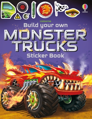 Build Your Own Monster Trucks Sticker Book - Tudhope, Simon