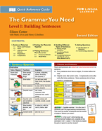 Building Sentences: The Grammar You Need, Level 1
