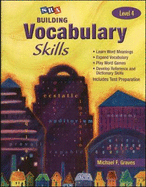 Building Vocabulary Skills, Student Edition, Level 4