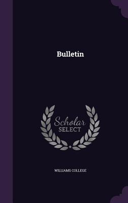 Bulletin - College, Williams