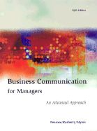 Business Communication for Managers: An Advanced Approach