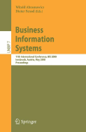 Business Information Systems: 11th International Conference, Bis 2008, Innsbruck, Austria, May 5-7, 2008, Proceedings - Abramowicz, Witold (Editor)