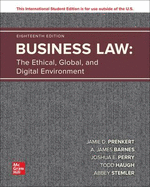 Business Law: The Ethical Global and Digital Environment ISE
