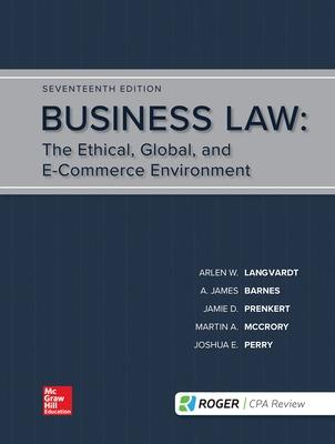 Business Law: The Ethical, Global, and E-Commerce Environment - Mallor, Jane P