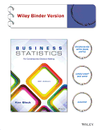 Business Statistics 8e Binder Ready Version + Wileyplus Registration Card