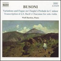 Busoni: Piano Music, Vol. 2 - Wolf Harden (piano)