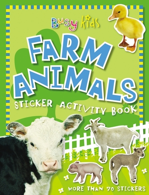 Busy Kids Sticker Book Farm Animals - Scollen, Chris