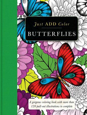 Butterflies: Gorgeous Coloring Books with More Than 120 Pull-Out Illustrations to Complete - Carlton Publishing Group