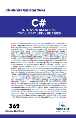 C# Interview Questions You'll Most Likely Be Asked - Vibrant Publishers