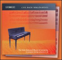 C.P.E. Bach: Concetos & Solo Keyboard Music, Vol. 15 - Mikls Spnyi (clavichord); OPUS X Ensemble